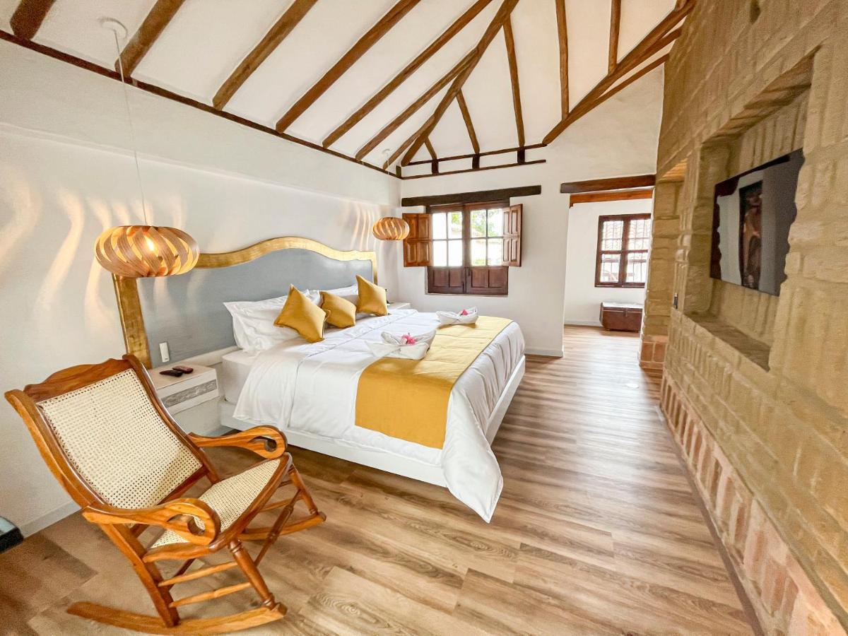 Hotel Boutique El Carmel Villa de Leyva Bagian luar foto