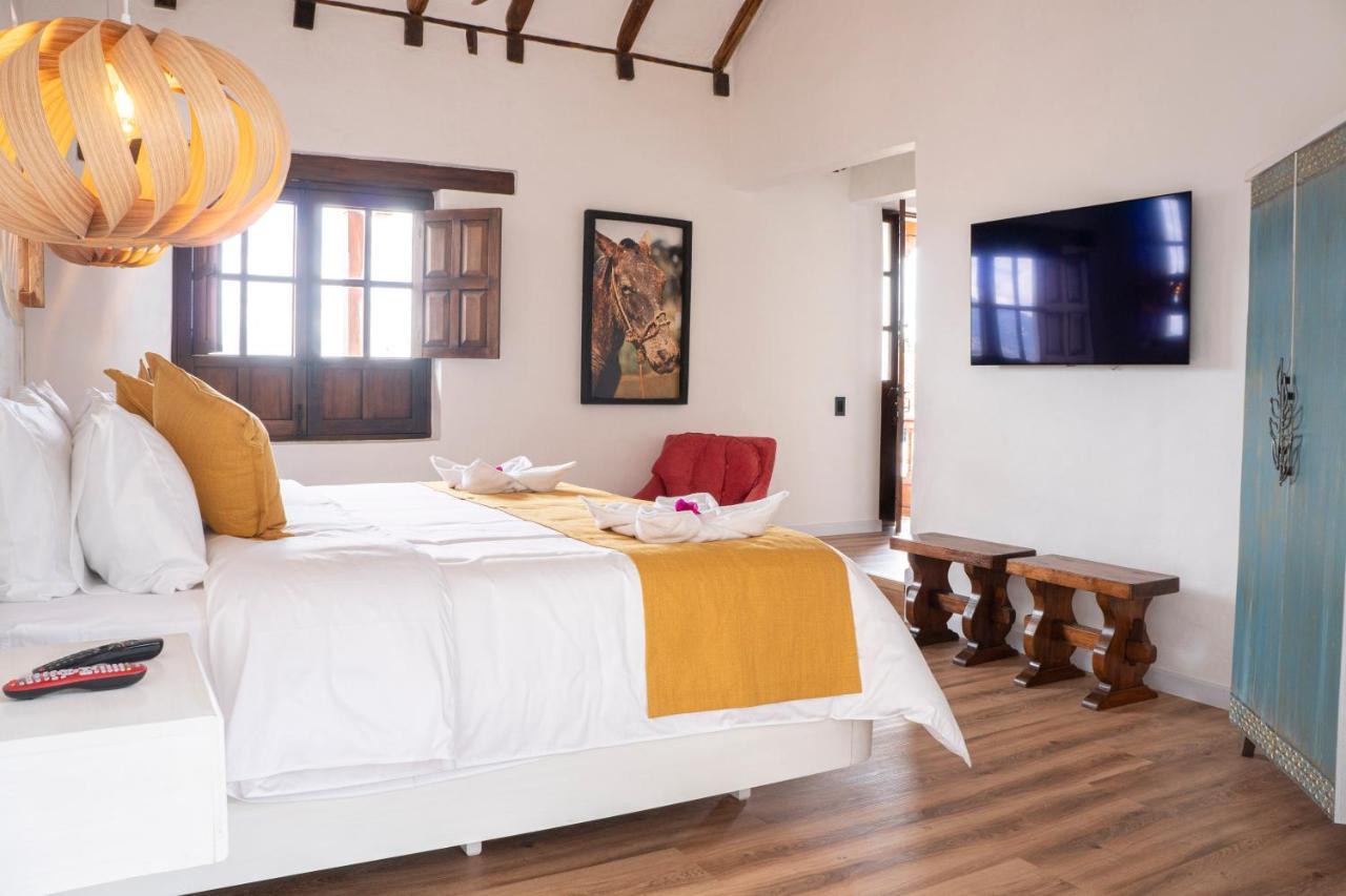 Hotel Boutique El Carmel Villa de Leyva Bagian luar foto